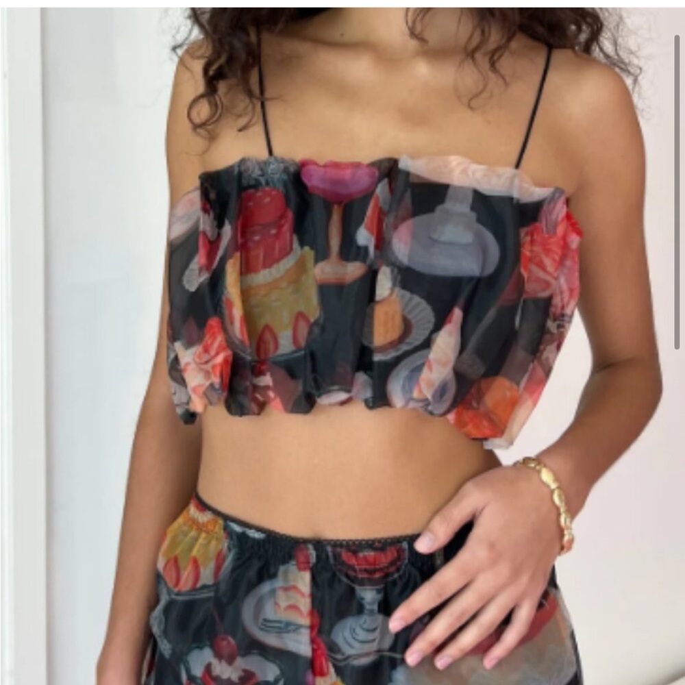 Jemma Bubble Top - Dessert Table - Dessert Table NWT XS